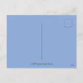 WHIMSICAL BOSTON TERRIER CUPID, CUTE DOG VALENTIJN FEESTDAGENKAART (Achterkant)