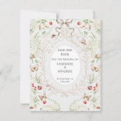 Whimsical Botanical Garden Save the Date | Kaart (Voorkant)