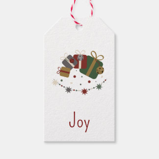 Whimsical Botanical Holiday - Ornamenten Gift Labe Cadeaulabel