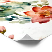 Whimsical Botanical & Tea Heritage Poster (Hoek)