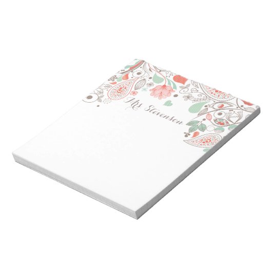 Whimsical Botanicals Notitieblok (Linkerzijde)