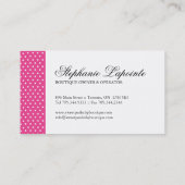 Whimsical Boutique Visitekaartjes (Achterkant)