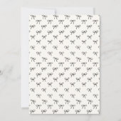 Whimsical Bow, met de hand getekend Sweet 16 Birth Kaart (Achterkant)