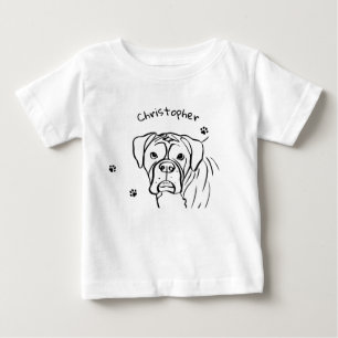 Whimsical Boxer: bewerkbare tekstregel