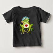 Whimsical Boy Frog T-Shirt (Voorkant)