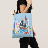 Whimsical Boy Library Book Canvas tas (Dichtbij)