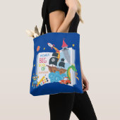 Whimsical Boy Library Book Tote Bag (Dichtbij)