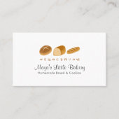 Whimsical Bread Home Bakery Klein Bedrijf Visitekaartje (Voorkant)