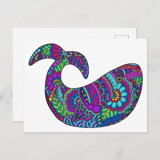 Whimsical Briefkaart (Voorkant / Achterkant)