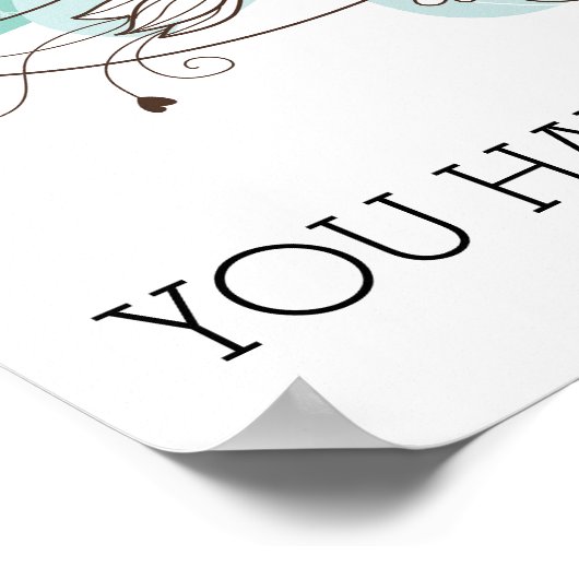 Whimsical Bright Future Poster (Hoek)