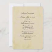 Whimsical Bruid Bruidegom Wedding Arch Kaart (Achterkant)