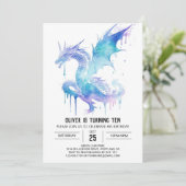 Whimsical brullende plezier middeleeuwse verjaarda kaart (Staand voorkant)