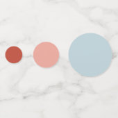 Whimsical Bubbles of Love: Sprookjeshuwelijk Confetti (Achterkanten)