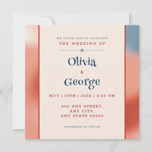 Whimsical Bubbles of Love: Sprookjeshuwelijk Kaart (Voorkant)