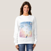 Whimsical Bubbles Watercolor Shirt (Voorkant volledig)