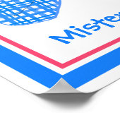 Whimsical Bug Collage Art van 4 jaar oud Nathaniel Poster (Hoek)