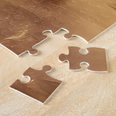 Whimsical Bulldog Chopper Rijden op een Motorcycle Legpuzzel (Zijkant)