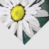 Whimsical Bumble Bee Daisies Bloemen Decoupage Tissuepapier (Detail)