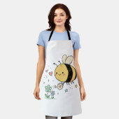  Whimsical Bumblebee Nature Lover  Schort (Gedragen)