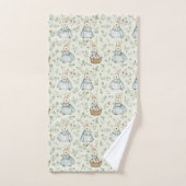 Whimsical Bunny Bliss Pasen Bad Handdoek (Handdoek)