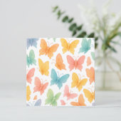 "Whimsical Butterflies" Aankondiging (Staand voorkant)