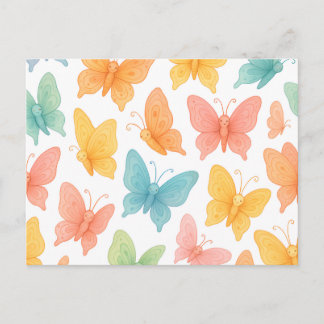 "Whimsical Butterflies" Aankondigingskaart