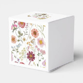 Whimsical Butterflies Baby shower Bedankdoosjes (Achterkant)