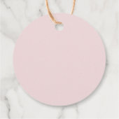 Whimsical Butterflies Baby shower Bedankjes Labels (Achterkant)