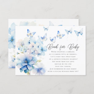 Whimsical Butterflies Boek voor Baby Behuizing Kaa Informatiekaartje