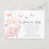 Whimsical Butterflies Boek voor Baby Behuizing Kaa Informatiekaartje (Voorkant)