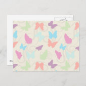 Whimsical Butterflies Briefkaart (Voorkant / Achterkant)
