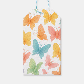 "Whimsical Butterflies" Cadeaulabel
