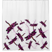 Whimsical Butterflies Douchegordijn (Voorkant)