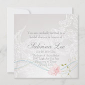 Whimsical Butterflies en Lace Vrijgezellenfeest Kaart (Achterkant)