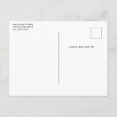 Whimsical Butterflies in a Jar Aankondigingskaart (Achterkant)