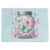 Whimsical Butterflies in a Jar Groot Cadeauzakje (Voorkant)
