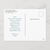 Whimsical Butterflies in a Jar Mother's Day Feestdagenkaart (Achterkant)