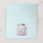 Whimsical Butterflies in a Jar Plaatskaartje (Buitenkant ongevouwen)
