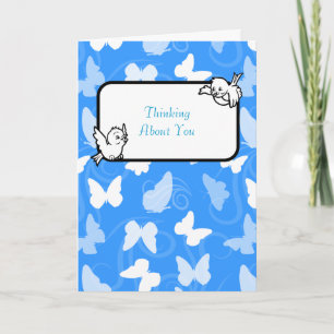 Whimsical Butterflies Kaart