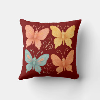 Whimsical Butterflies Kussen