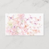 Whimsical Butterflies Luier Raffle Informatiekaartje (Achterkant)