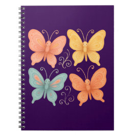 Whimsical Butterflies  Notitieboek