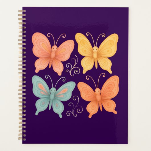 Whimsical Butterflies Planner (Voorkant)