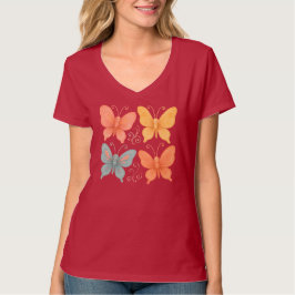 Whimsical Butterflies T-shirt