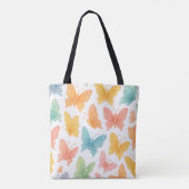 "Whimsical Butterflies" Tote Tote Bag (Achterkant)