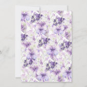 Whimsical Butterfly Baby shower Uitnodiging (Achterkant)