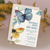 Whimsical Butterfly Fairytale Spring Baby shower Kaart