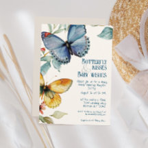Whimsical Butterfly Fairytale Spring Baby shower