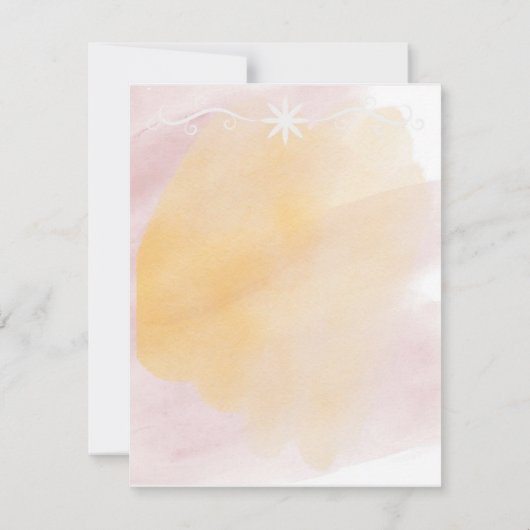 Whimsical Butterfly Flat Note Hartelijk dank Notitiekaartje (Achterkant)