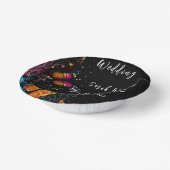 Whimsical Butterfly Garden Briefkaart Papieren Kommen (Gebogen)